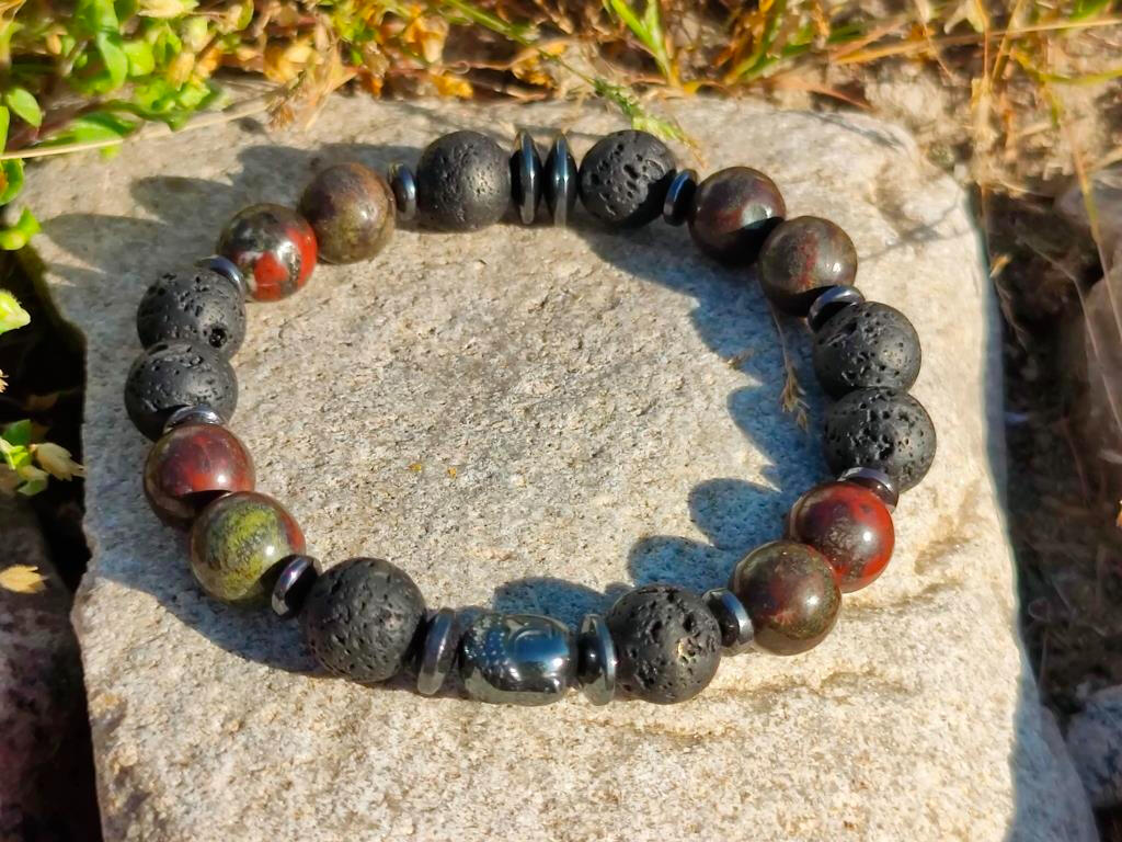 Men's Buddha bracelet in many different color combinations